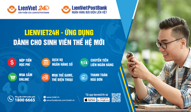 Thanh toán học phí – Nhận quà hết ý chỉ có tại LienViet24h