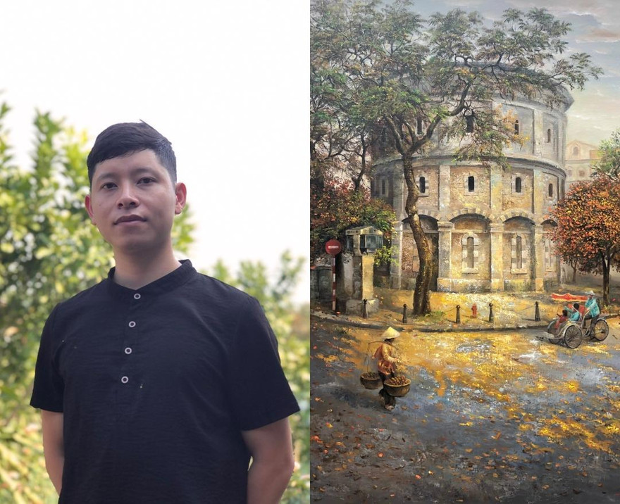 Chàng trai 9X không từ bỏ ước mơ họa sĩ