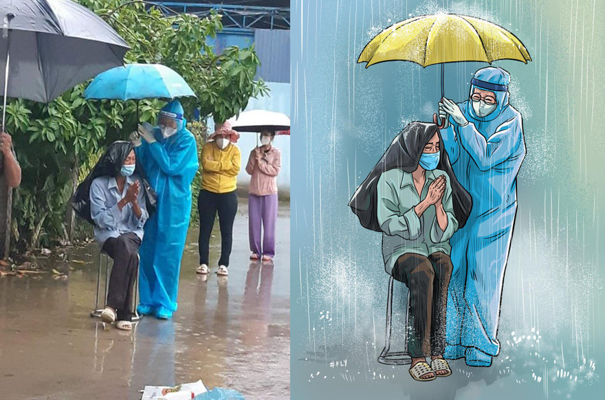 Thăng Fly Comics: Cầm bút vẽ tranh... chống dịch