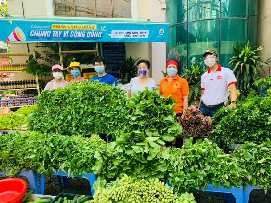 TP. HCM: Ra mắt "Phiên chợ 0 đồng - Chung tay vì cộng đồng"