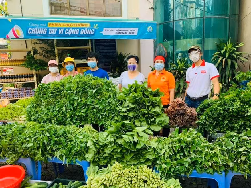 TP. HCM: Ra mắt "Phiên chợ 0 đồng - Chung tay vì cộng đồng"
