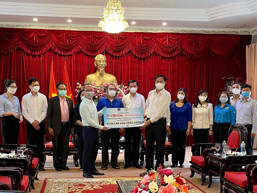 “San sẻ yêu thương, Chung tay vượt qua đại dịch” đồng hành cùng Đồng Nai chống dịch