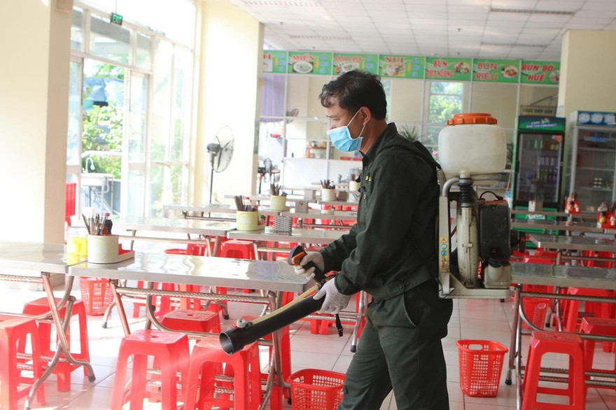 KTX ĐHQG TP. HCM tăng cường phòng chống dịch 