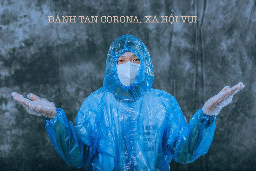 Thích thú với bộ ảnh “Cùng nhau đẩy lùi Corona”