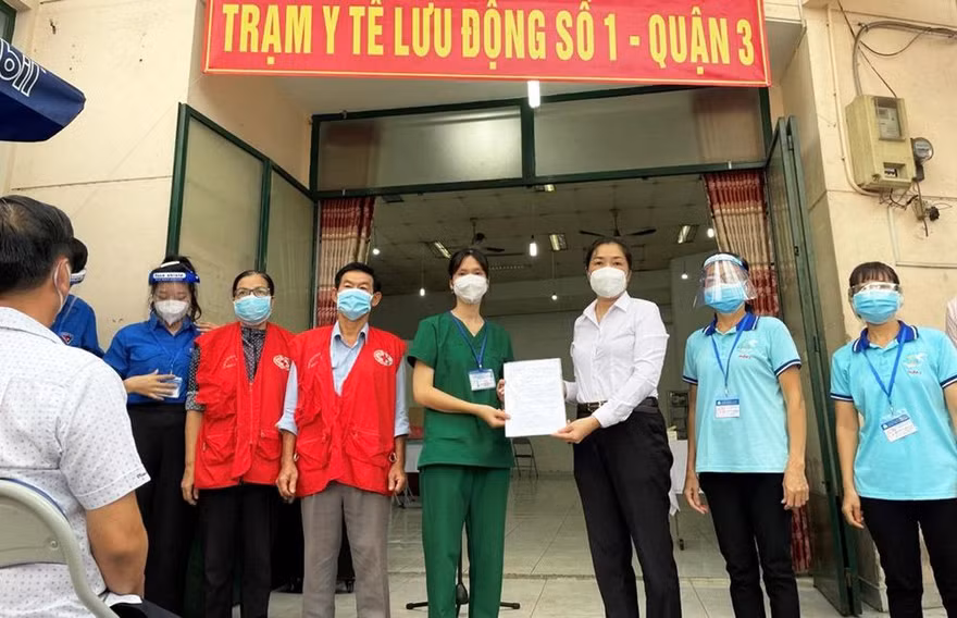 TP. HCM: Triển khai các trạm y tế lưu động hỗ trợ F0