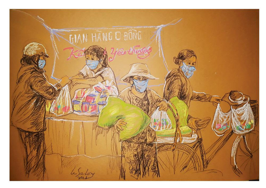 Giới trẻ được truyền cảm hứng qua bộ ảnh "Sài Gòn trong những ngày giãn cách" 