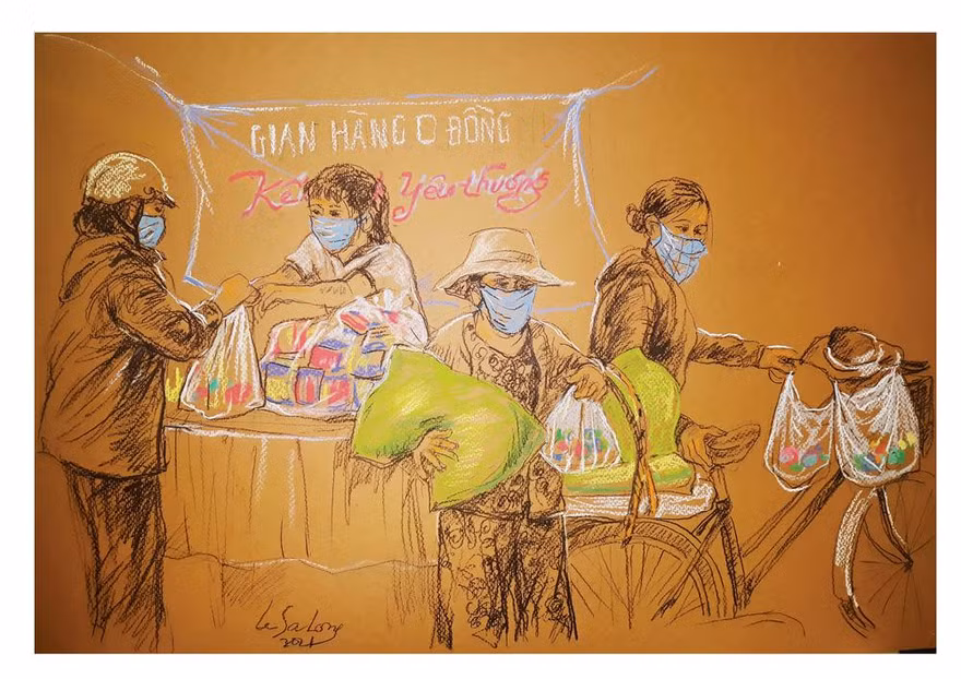 Giới trẻ được truyền cảm hứng qua bộ ảnh "Sài Gòn trong những ngày giãn cách" 
