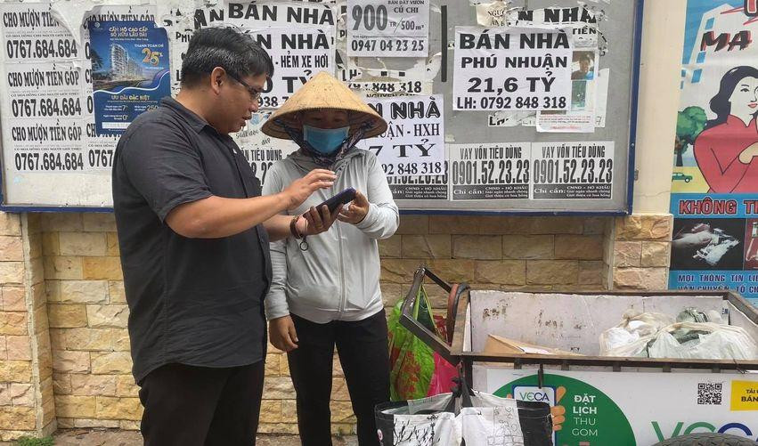 Ứng dụng mua bán ve chai công nghệ