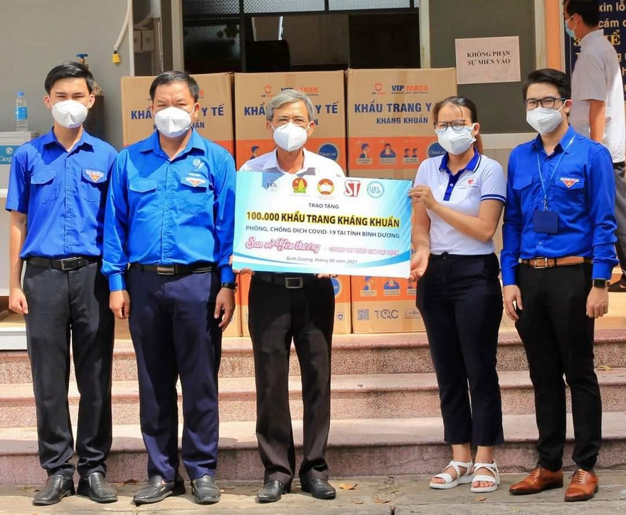 Chương trình “Sản sẻ yêu thương chung tay vượt qua đại dịch” tiếp sức tỉnh Bình Dương