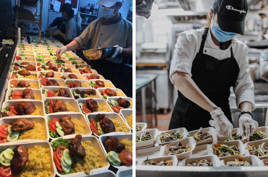 Những "suất ăn tử tế" tiếp sức cho sinh viên chống dịch