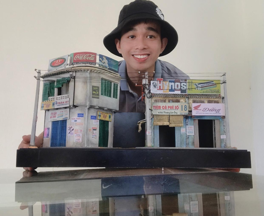 Chàng trai xứ Nghệ với niềm đam mê lưu giữ những giá trị xưa cũ