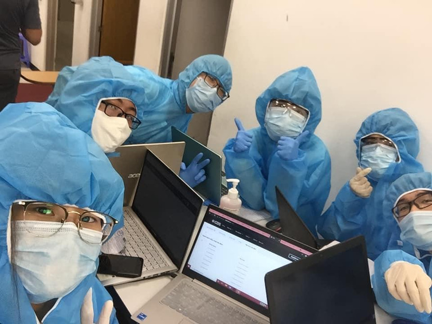 11 sinh viên Khoa Y (ĐHQG TP. HCM) tham gia hỗ trợ phòng dịch tại Thủ Đức 