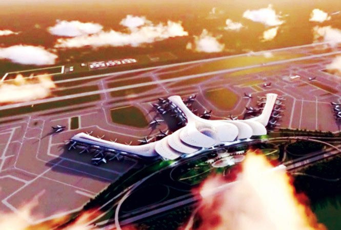 Mô hình sân bay Long Thành