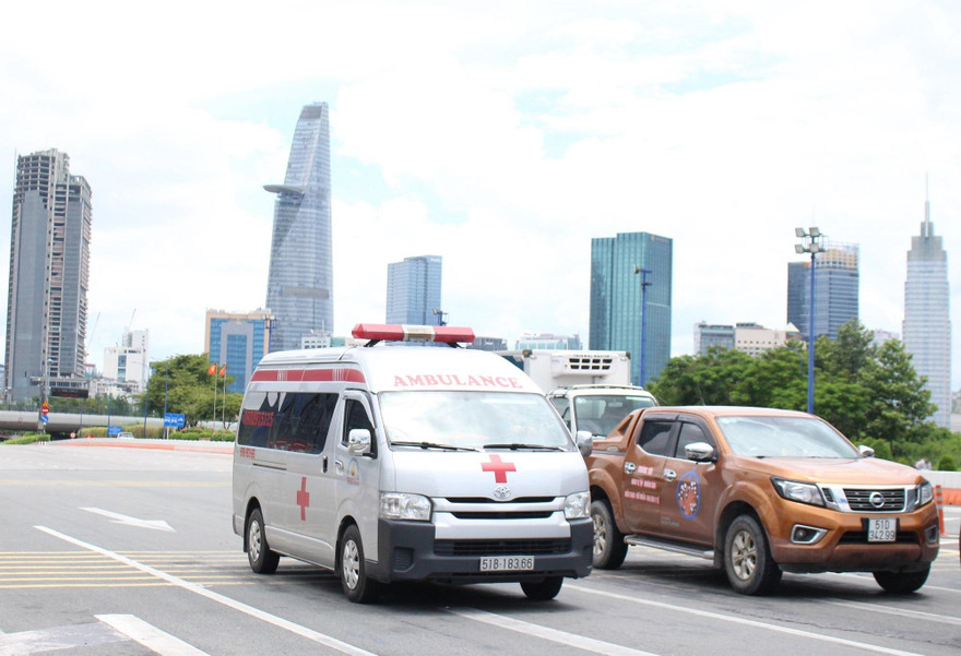 TPHCM có bao nhiêu xe cấp cứu bệnh nhân COVID-19?
