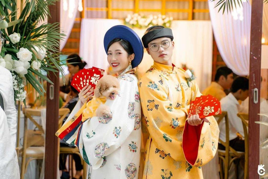Cặp đôi lựa chọn Việt phục trong lễ cưới của mình