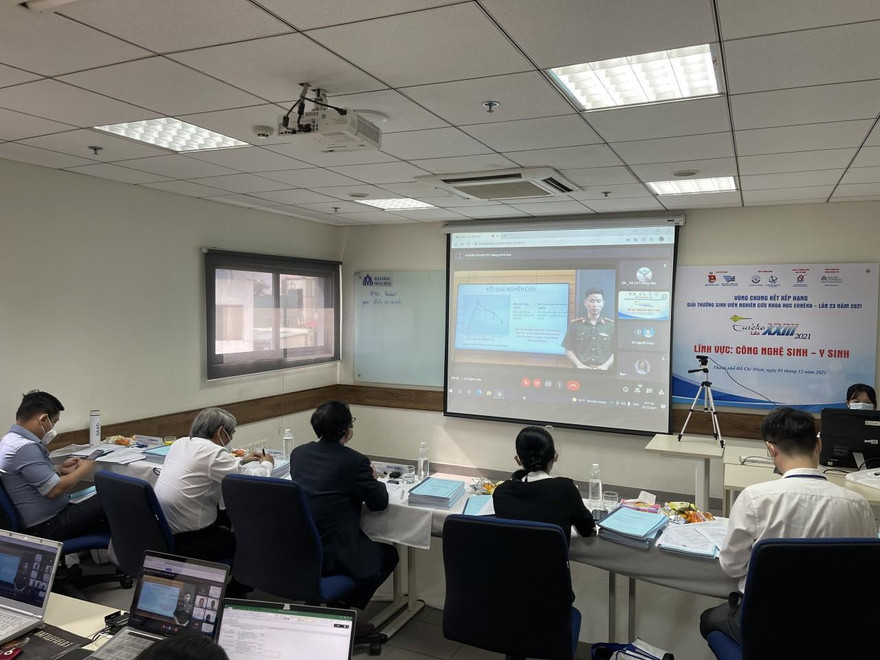 Khai mạc Vòng Chung kết xếp hạng 'Giải thưởng Sinh viên nghiên cứu khoa học – Euréka 2021'