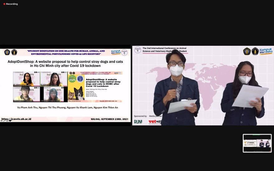 Sinh viên trường ĐH Nông Lâm TP. HCM đoạt giải thưởng quốc tế