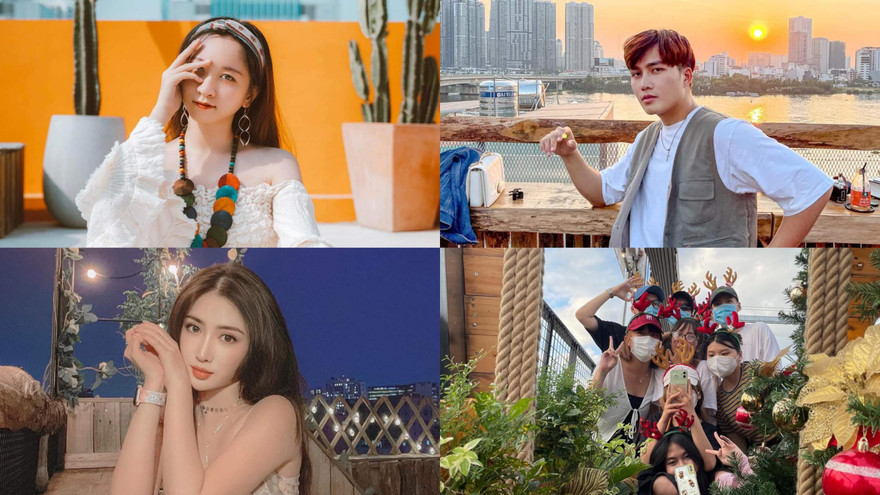 Cà phê Rooftop thu hút bạn trẻ TP. HCM