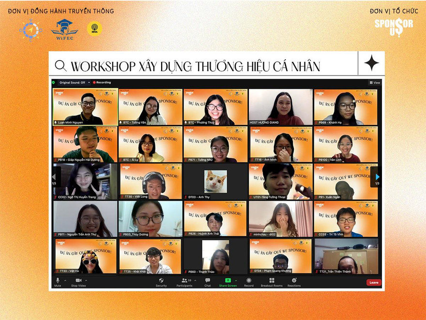 Dự án gây quỹ hỗ trợ các tổ chức thiện nguyện