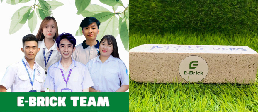 Gạch lọc không khí từ rác thải nhựa của nhóm bạn sinh viên Bình Dương