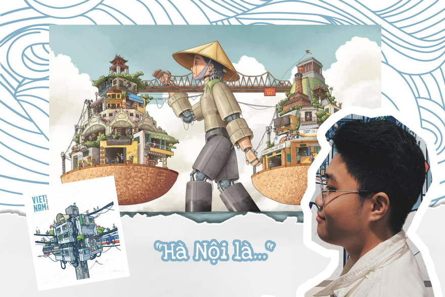 Chàng họa sĩ trẻ theo đuổi "nghệ thuật vị lai”