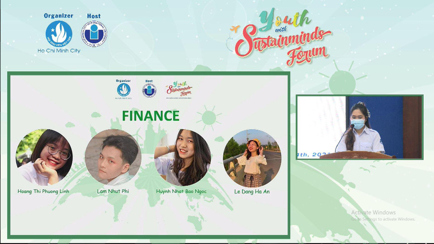 Diễn đàn hội nhập “Sinh viên với tư duy phát triển bền vững” 