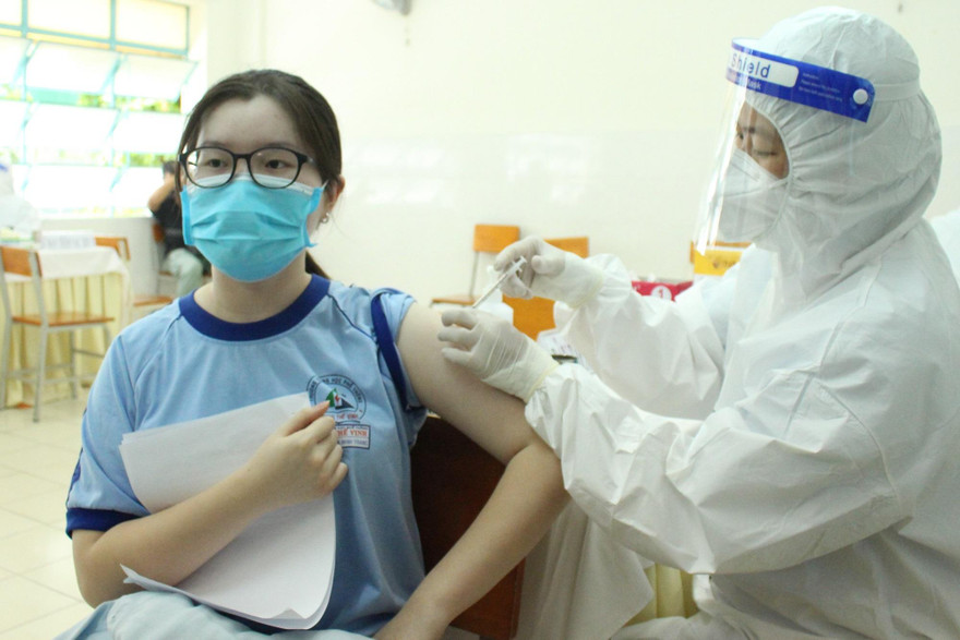 Hơn 14% trẻ em tại TPHCM chưa tiêm vắc xin ngừa COVID-19 mũi 2