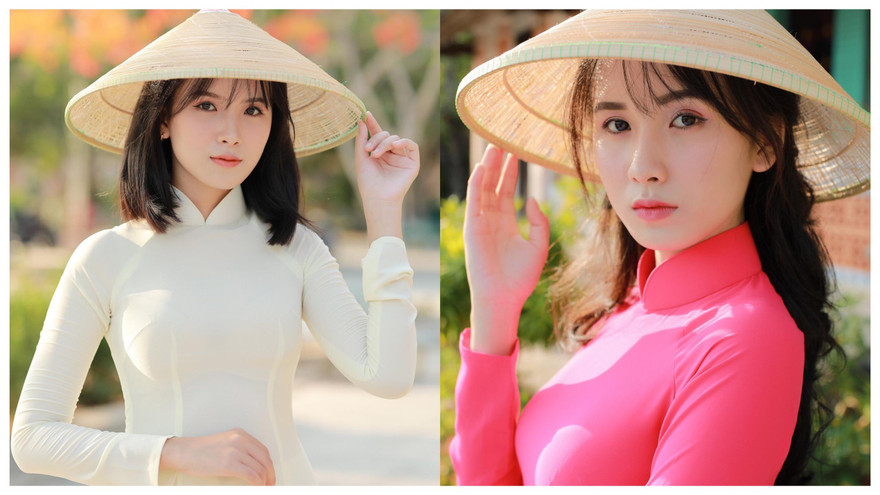 Nữ sinh 'xứ sở thanh long' hạnh phúc mỗi khi diện áo dài truyền thống Việt Nam