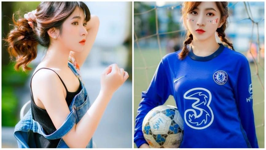 Người đẹp 17 năm yêu đội bóng Chelsea ước mơ trở thành diễn viên nổi tiếng