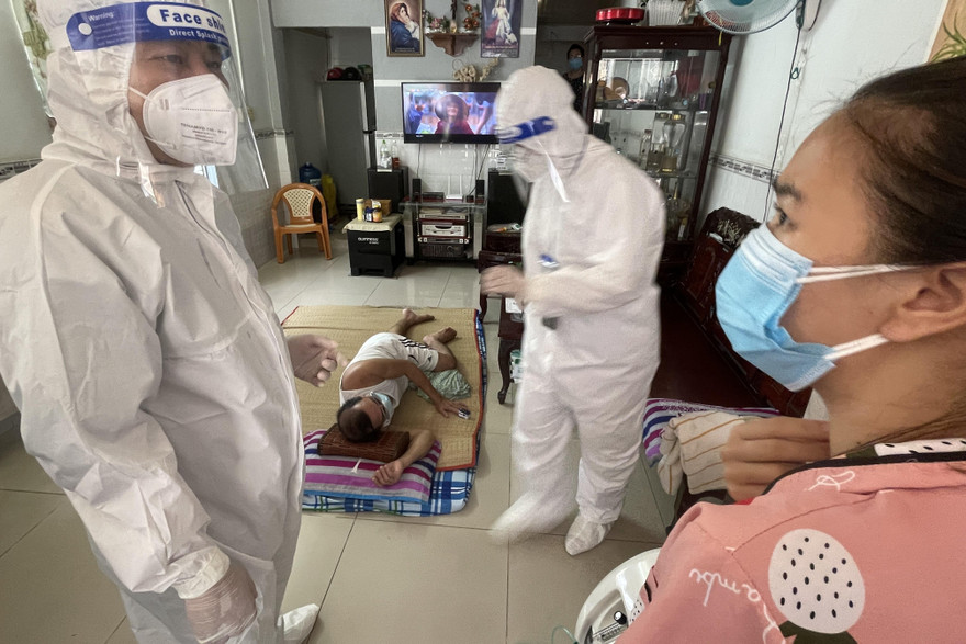 TPHCM: Khoảng 57.000 F0 đang điều trị tại nhà