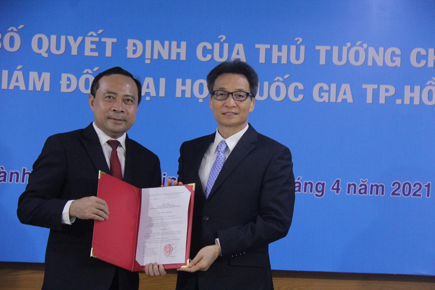 Phó Thủ tướng Vũ Đức Đam kỳ vọng ĐHQG TP. HCM vươn tầm châu lục và thế giới 