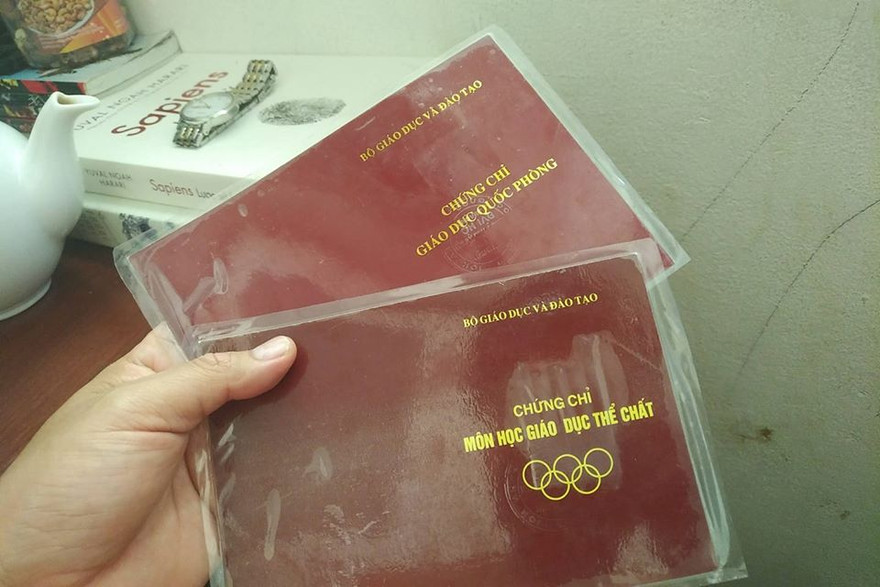 Chứng chỉ giáo dục thể chất và giáo dục quốc phòng