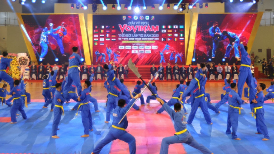 Giải vô địch Vovinam thế giới năm 2023 khởi tranh