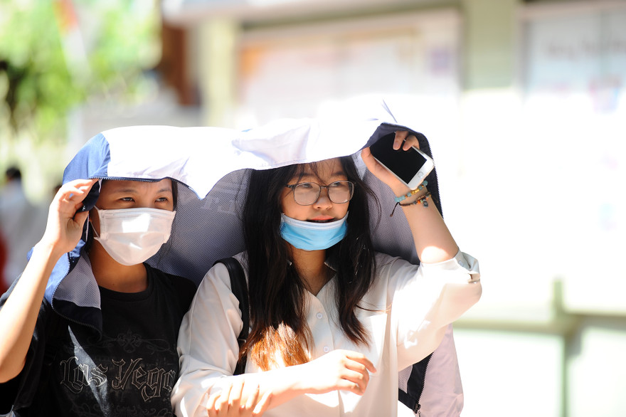 Thí sinh tham dự kỳ thi tốt nghiệp THPT năm 2020 tại TP. Hà Nội.