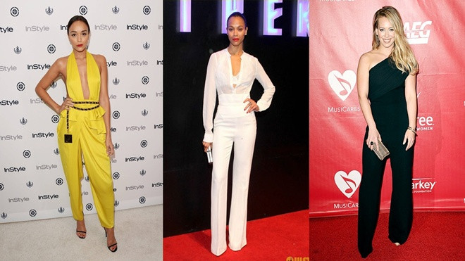 Mặc jumpsuit chuẩn như sao