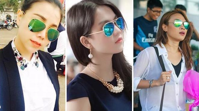 Sao Việt sành điệu với kính tráng gương