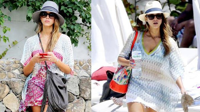 Jessica Alba trẻ trung, năng động cùng mũ phớt