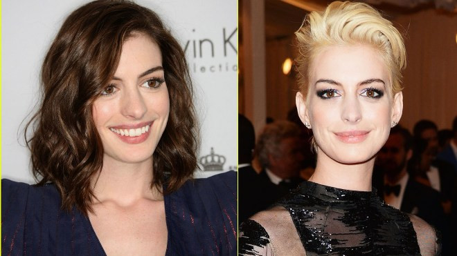 Nữ diễn viên xinh đẹp với mọi kiểu tóc