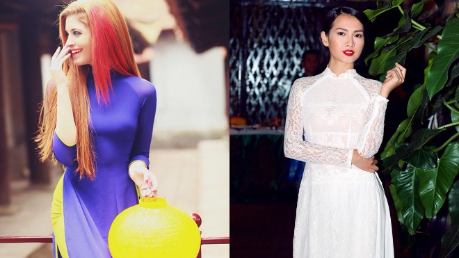 Mỹ nhân Việt dịu dàng trong tà áo dài