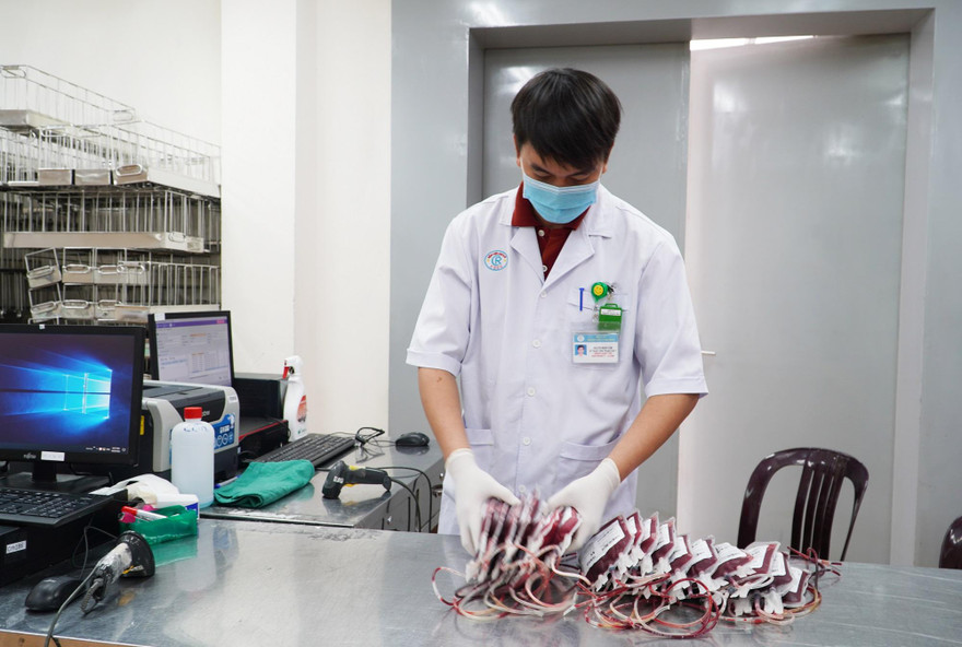 Lượng máu tại bệnh viện đã sắp cạn kiệt, cần bổ sung gấp để phục vụ cấp cứu, điều trị