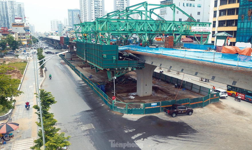 Đại dự án đường Vành đai 2 dưới thấp hối hả tăng tốc