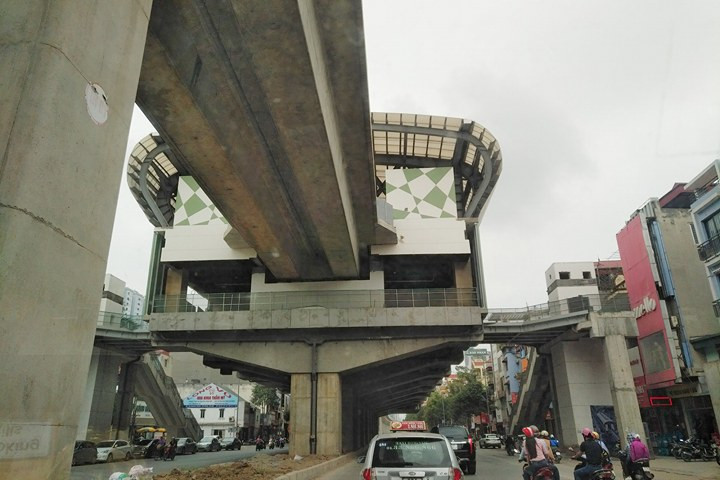 Dự án đường sắt Cát Linh - Hà Đông đã cơ bản hoàn thiện