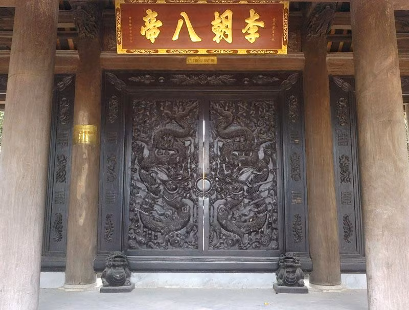 Ngôi đền thờ phụng 8 vị vua nhà Lý được cấu trúc theo kiểu 'kinh đô'