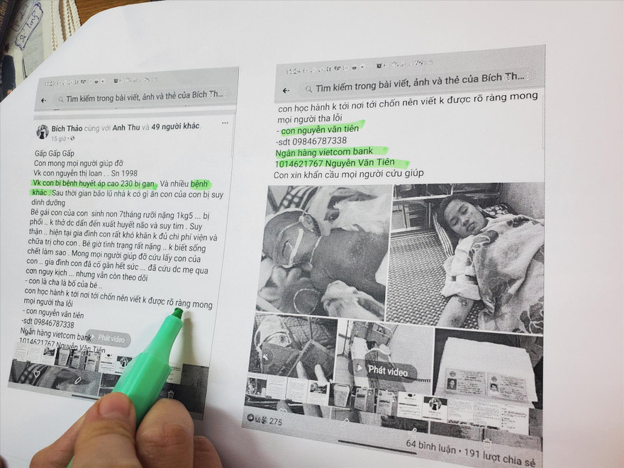 Tài khoản Facebook mạo danh nhân viên báo Tiền Phong với nhiều nội dung không đúng sự thật, có dấu hiệu lừa đảo