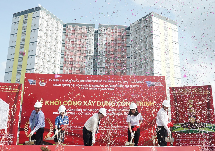 Khởi công công trình Không gian Tuổi trẻ ĐHQG TP. HCM