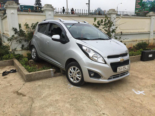 Hiện trường vụ tai nạn tại cơ sở giáo dục thuộc huyện Vân Hồ, Sơn La