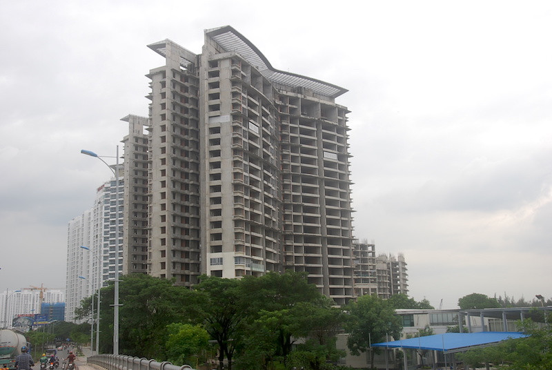 Cận cảnh khối bê tông đồ sộ ở dự án Kenton Node bị BIDV 'siết nợ'