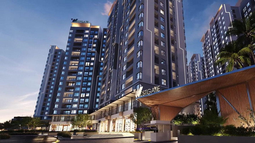 Phối cảnh dự án West Gate Bình Chánh.