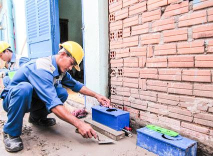 BWACO miễn tiền nước cho các khu cách ly tập trung phòng dịch COVID-19, các hộ nghèo, phòng trọ có người lao động bị ngừng việc vì COVID-19.