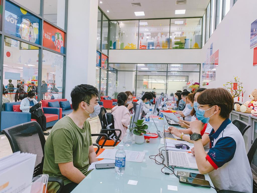 Điểm trúng tuyển cao nhất theo kết quả thi đánh giá năng lực ĐHQG TP. HCM của UEF là 750.